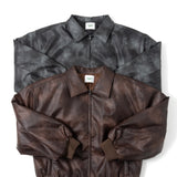 eco leather bomber jacket