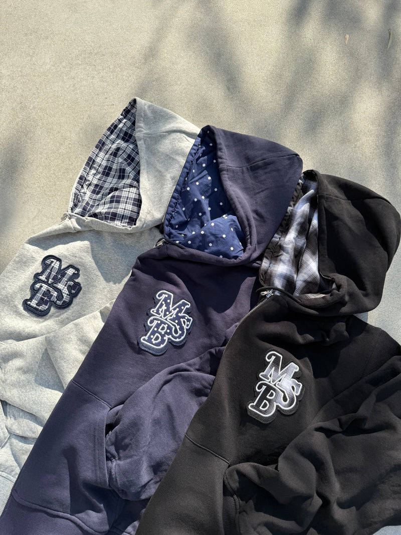 reversible zip hoodie – YZ