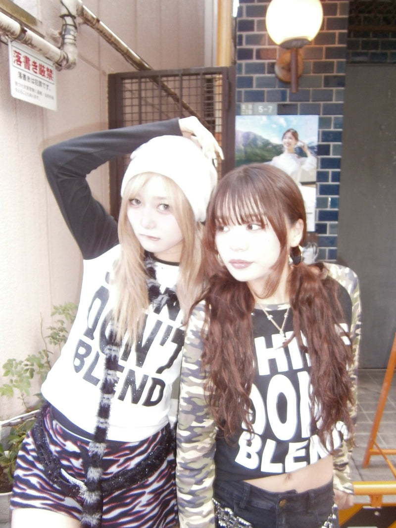 Glitter Gothic Raglan L/S Tee