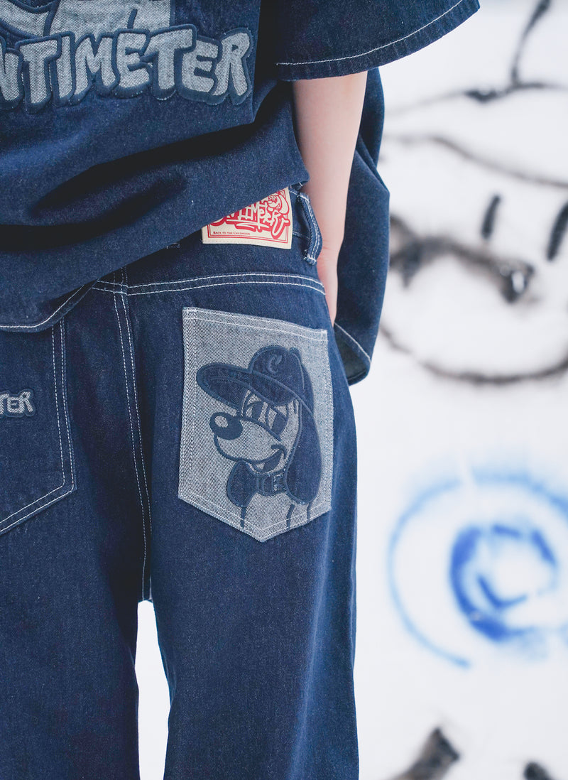 Rigid CMT RULER DENIM PANTS