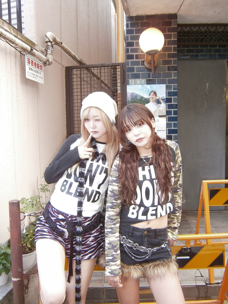 Glitter Gothic Raglan L/S Tee