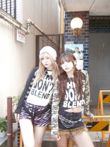 Glitter Gothic Raglan L/S Tee