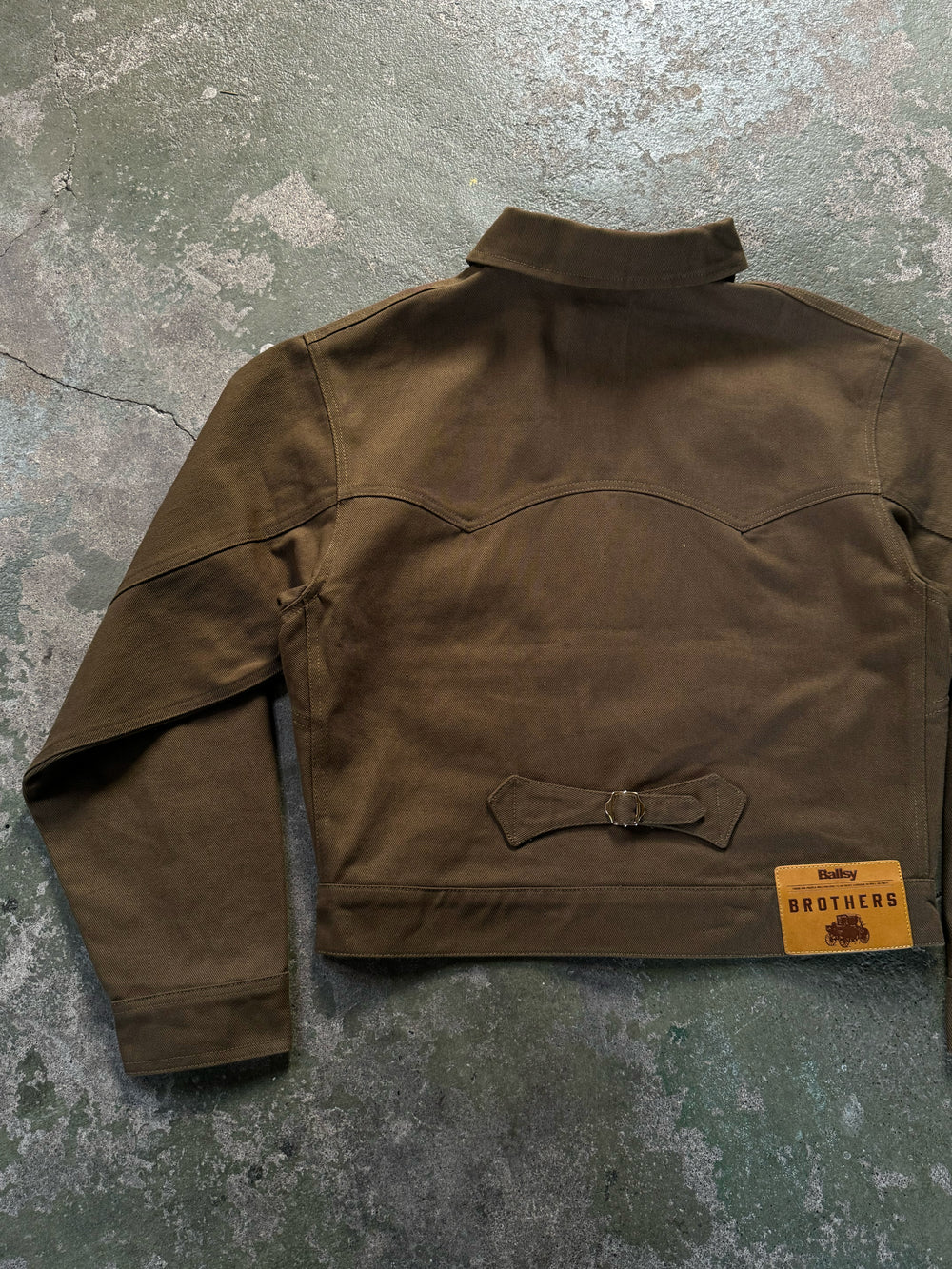 Western SHORT RIGID DENIM JACKET – YZ