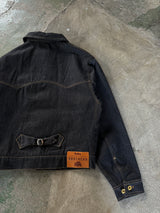 Western SHORT RIGID DENIM JACKET