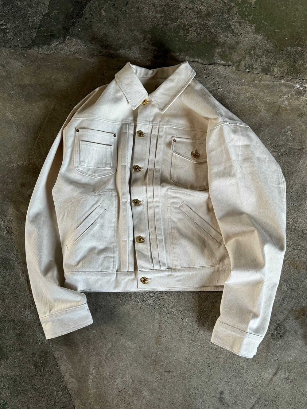 Western SHORT RIGID DENIM JACKET – YZ