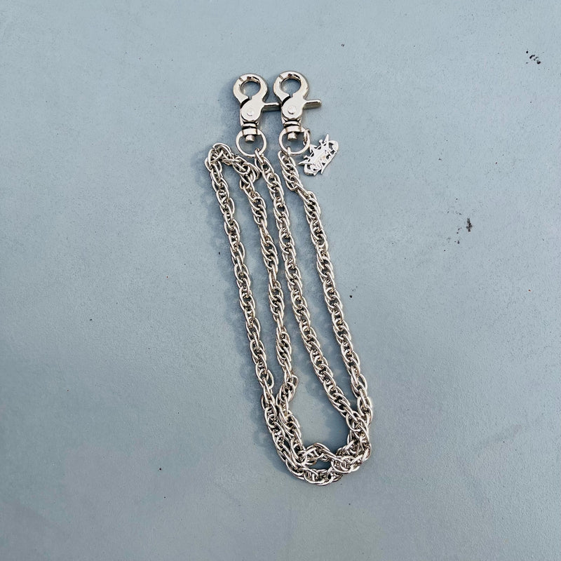 King Logo Wallet Chain