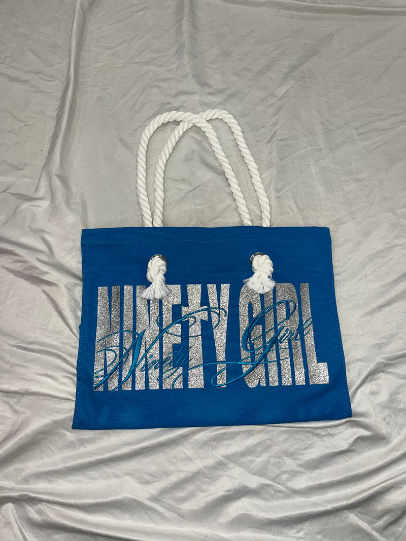 Ninety Girl Canvas Rope Tote Bag – YZ