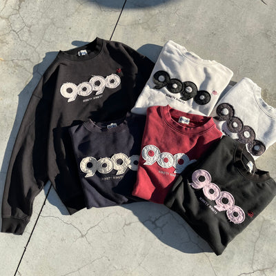 9090 OG Logo Patched Crewneck Sweat – YZ 9090 OG Logo Patched Crewneck Sweat – YZ