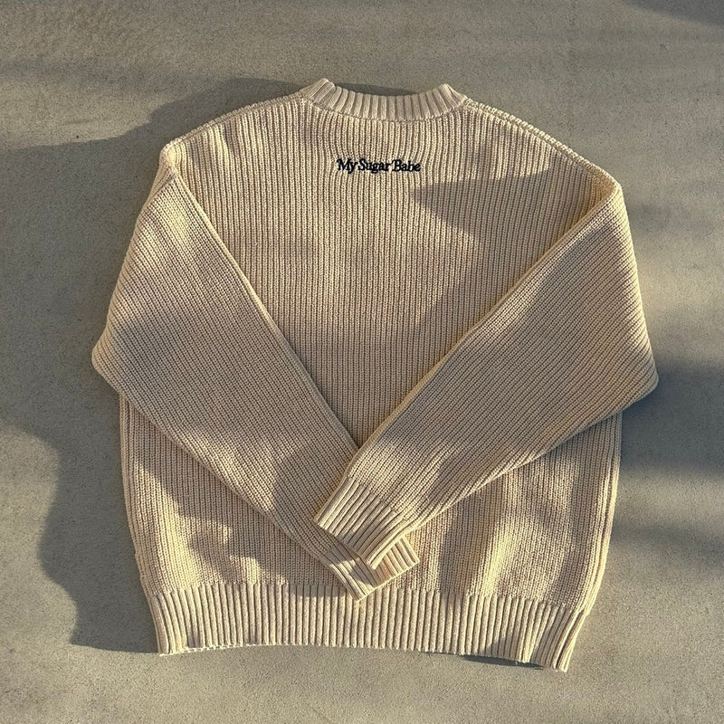 Wappen  logo rib knit