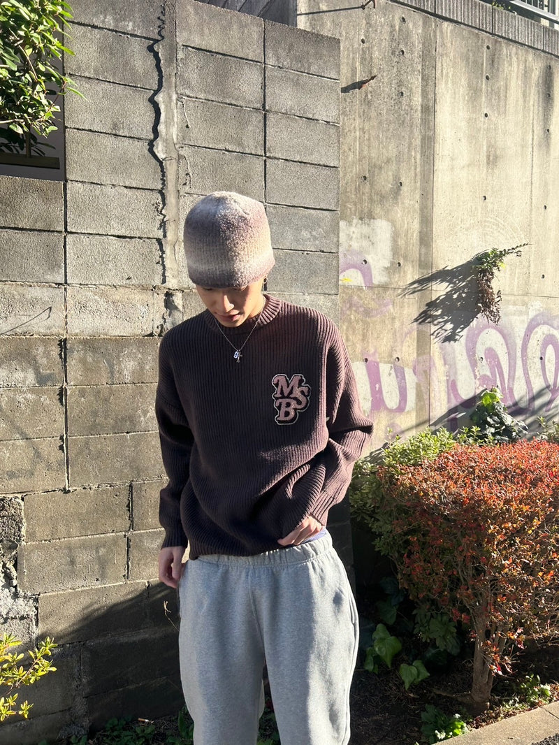 Wappen  logo rib knit