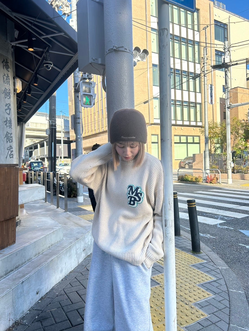 WAPPEN LOGO RIB Knit