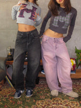 kirakira cocoon washed denim