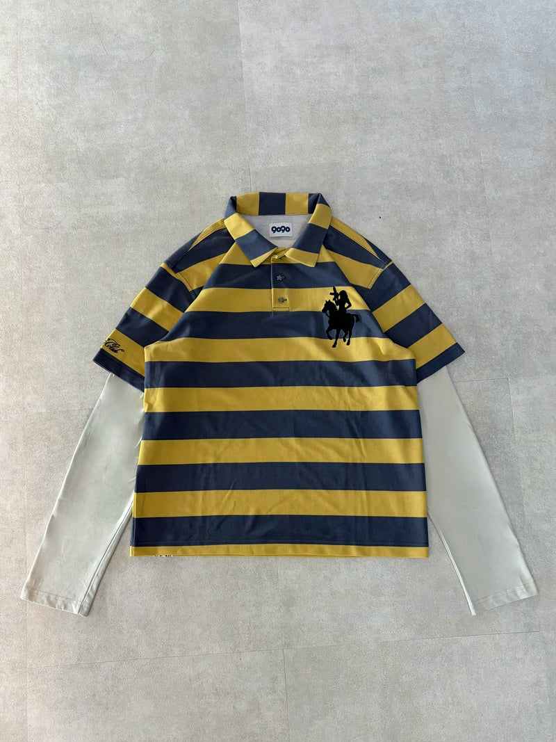 Ninety Club Logo Docking Polo – YZ