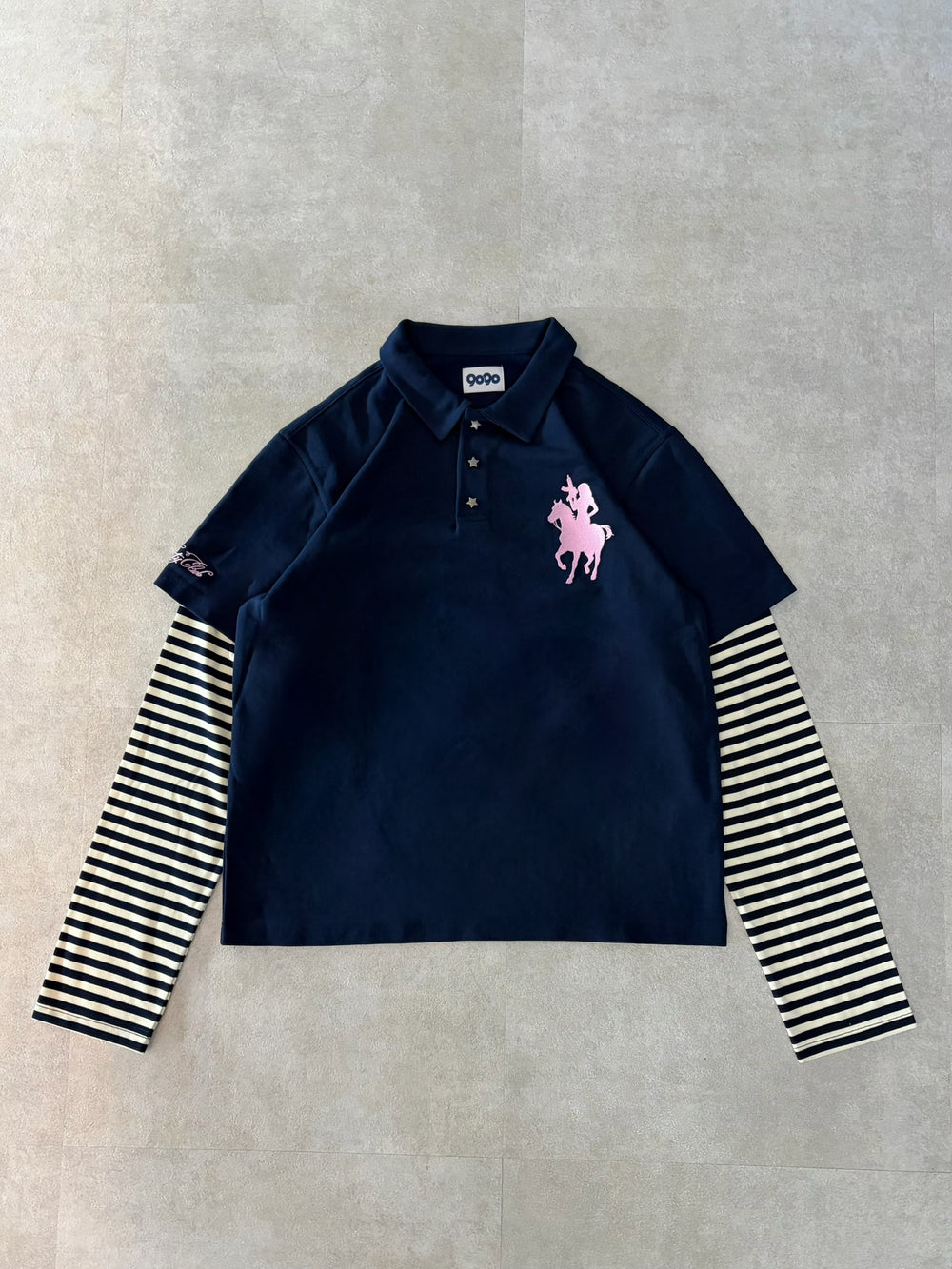 Ninety Club Logo Docking Polo – YZ