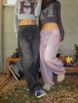 kirakira cocoon washed denim