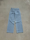 slim straight denim