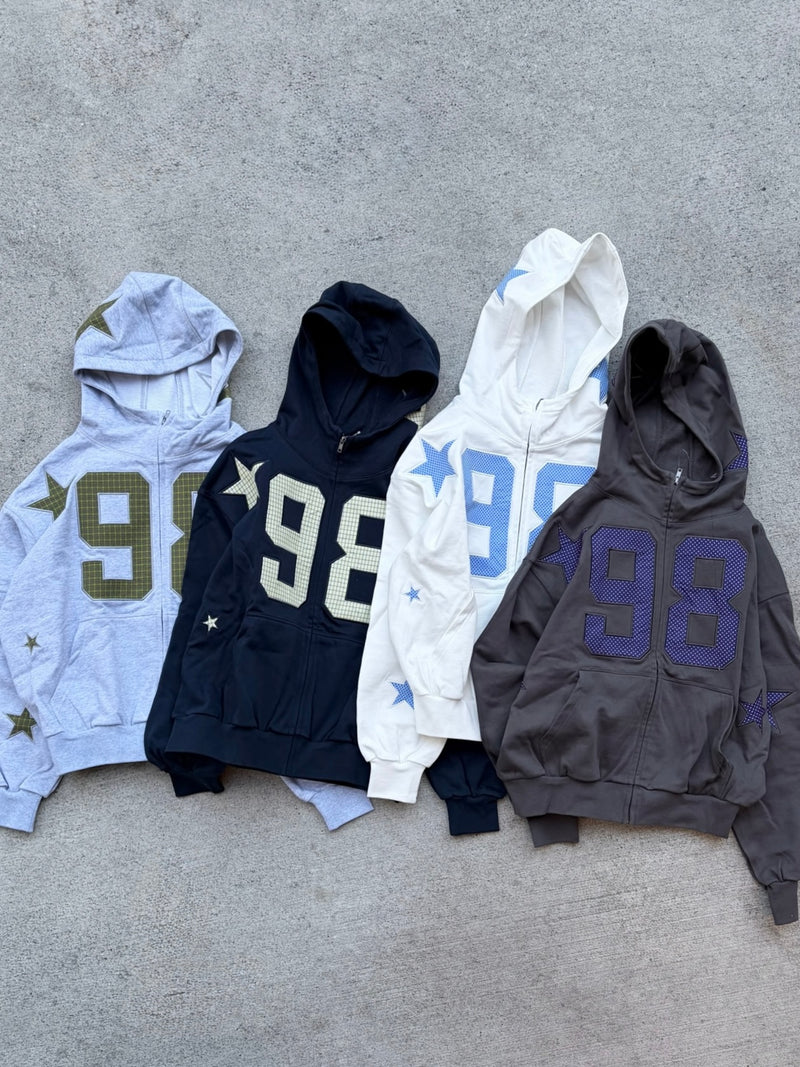 98 star logo hoodie – YZ