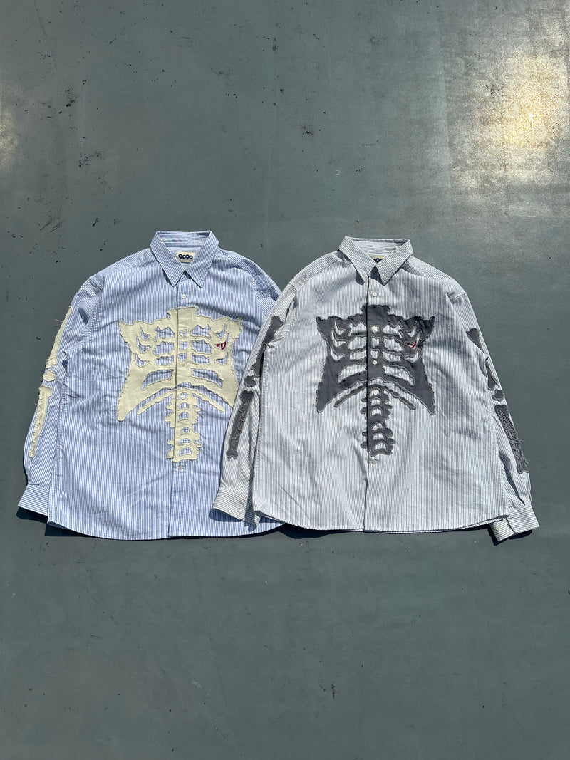 본 스트라이프 셔츠 