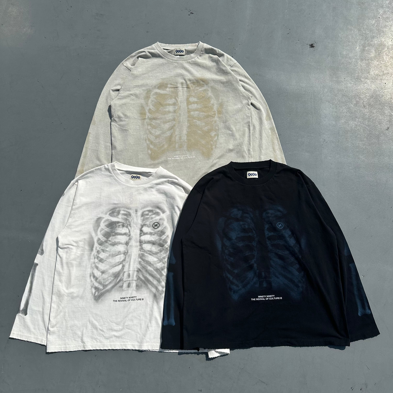 X-ray Bone Vintage L/S Tee – YZ X-ray Bone Vintage L/S Tee – YZ