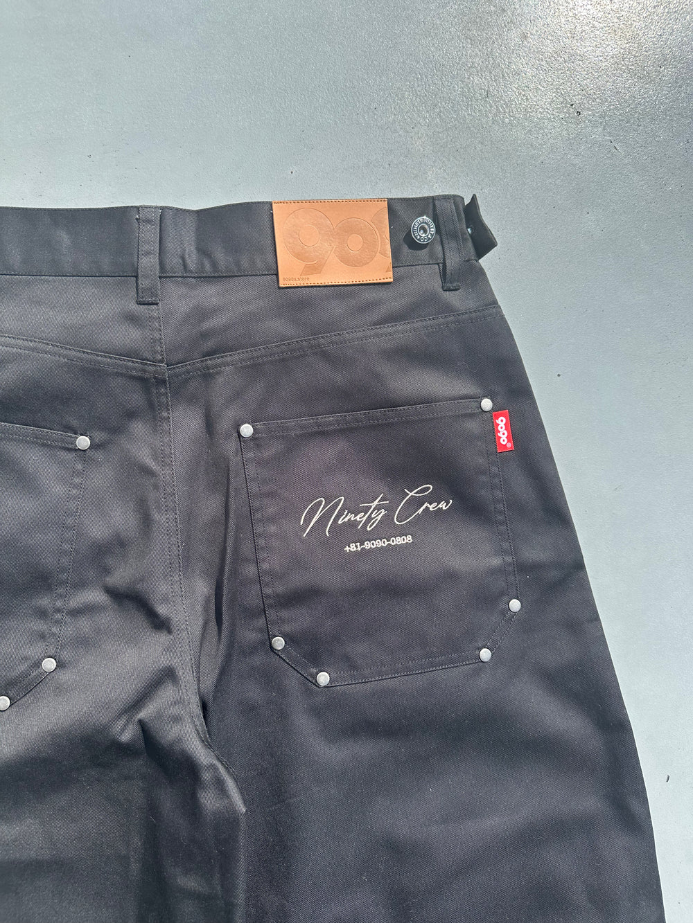 パンツ 9090 Double Knee Ballon Denim Pants Double Knee Ballon Denim Pants – YZ