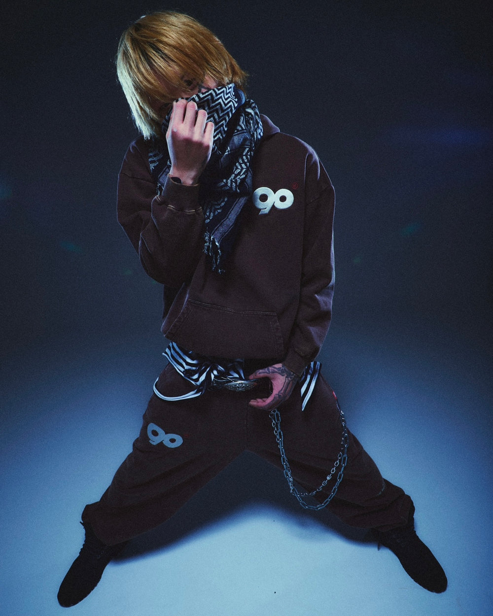 90 Logo Vintage Ballon Hoodie – YZ