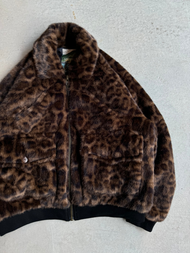 western short fur blouson