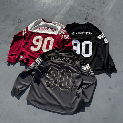 90 Numbering Hockey L/S Shirts