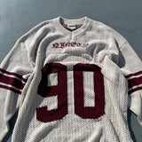 90 Numbering Mesh Knit