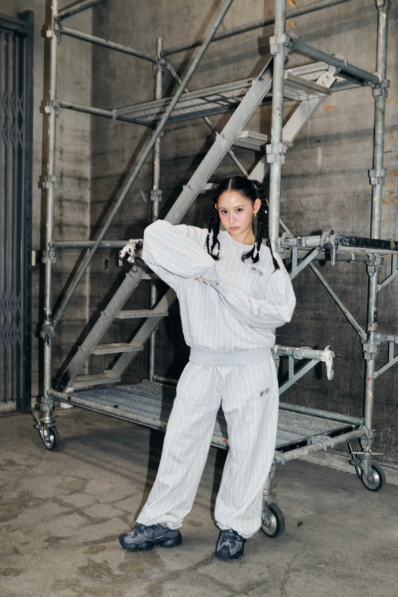 FILA × HTH 스웨트팬츠 