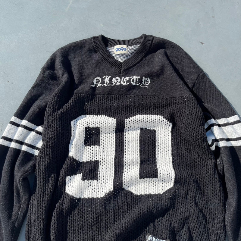 90 Numbering Mesh Knit