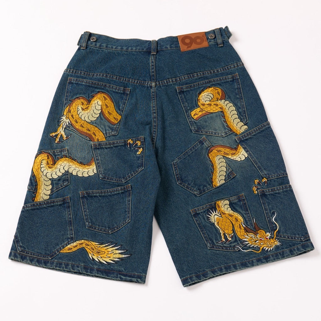 本日0時まで限定‼️SENTENCE × 9090 dragon jorts IMG_5894_cd45f743-dc40-45cf-