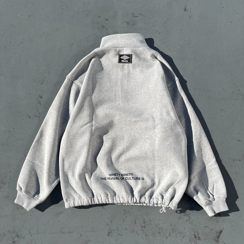 90 Logo Half-zip Sweat