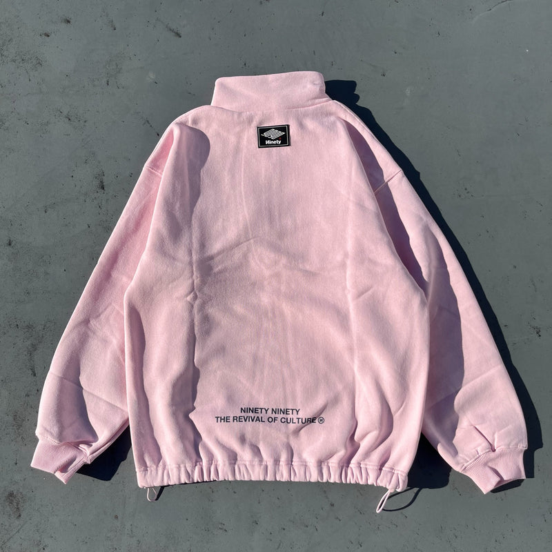 90 Logo Half-zip Sweat