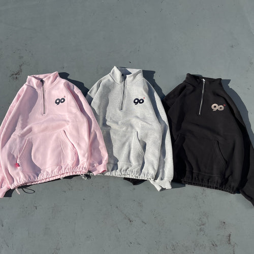 90 Logo Half-zip Sweat