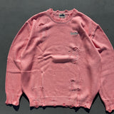 9090 OG徽標Boro Crewneck編織