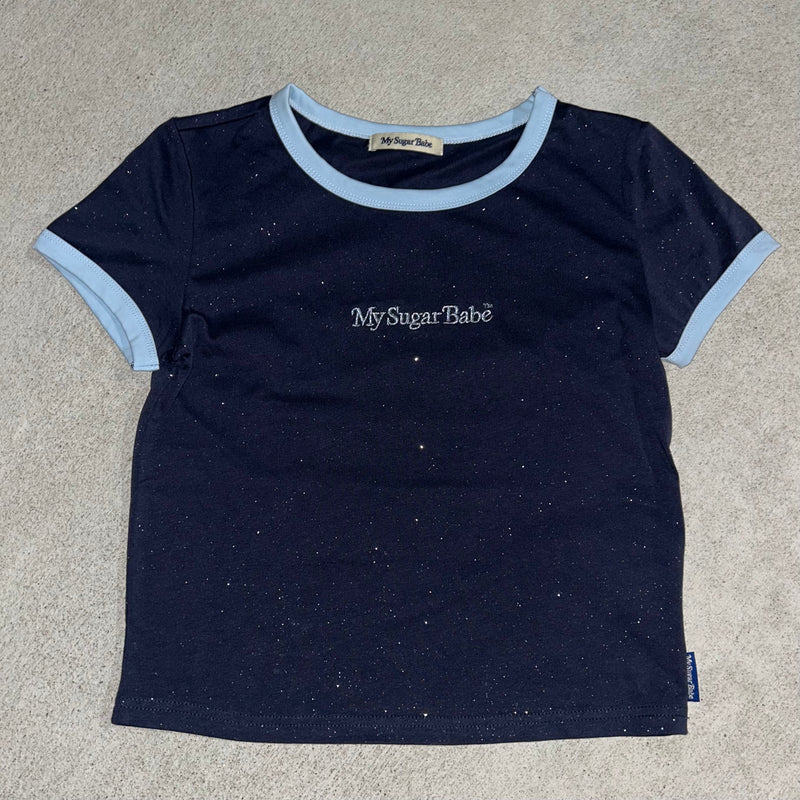 글리터 링거 티셔츠 