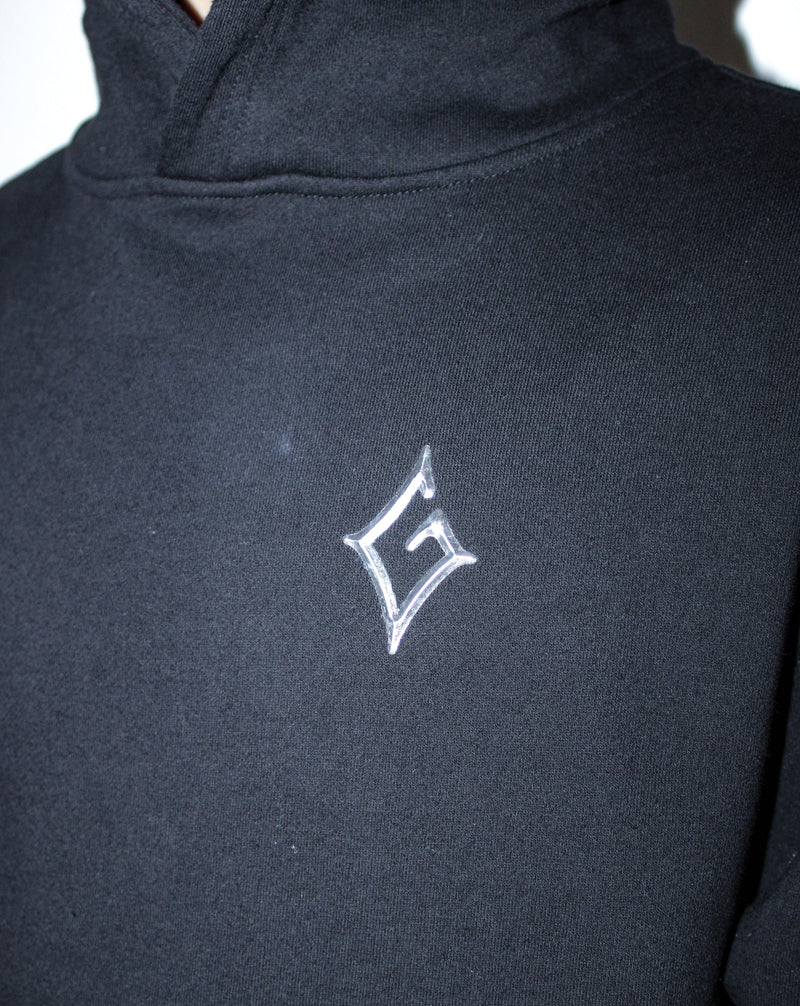 genzai Metal Logo Hoodie