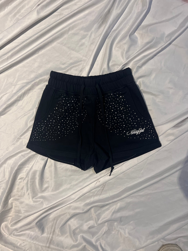 Rhinestone Micro Shorts