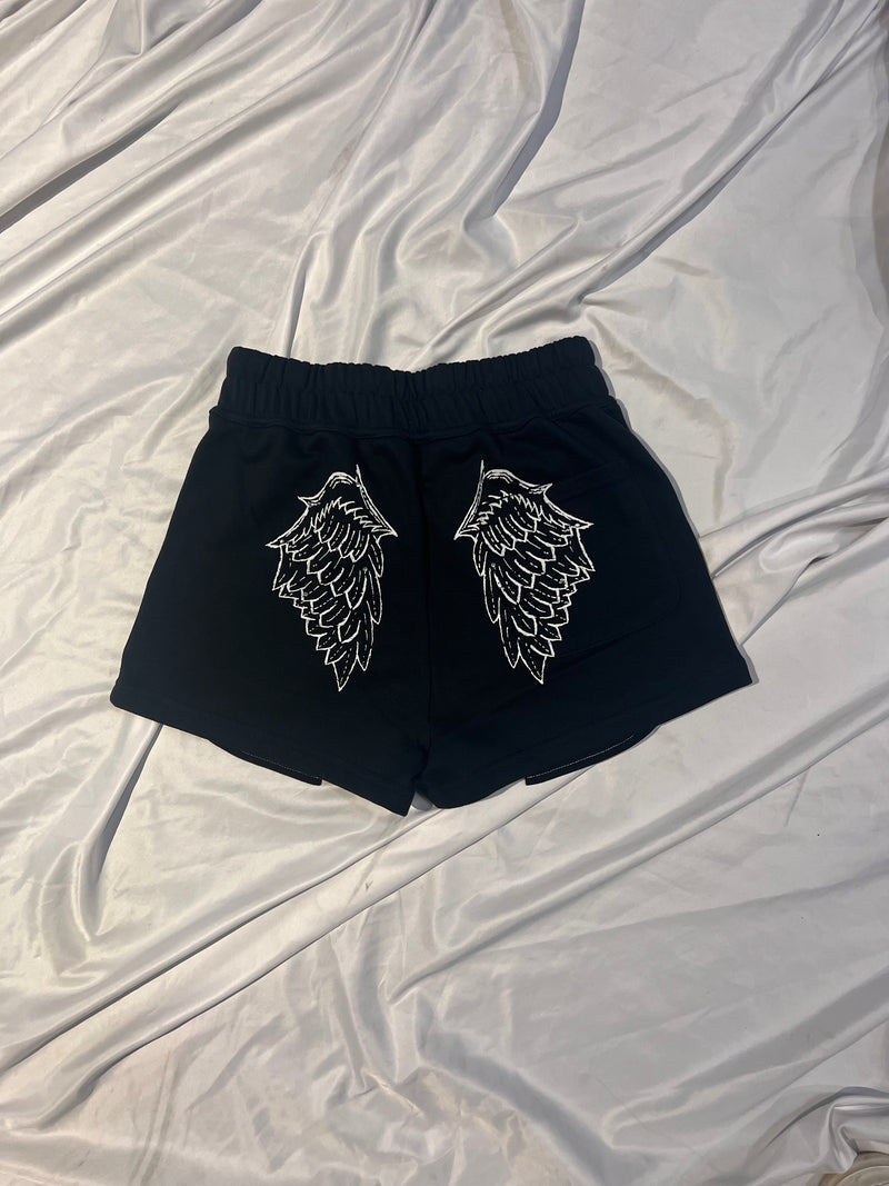 Rhinestone Micro Shorts