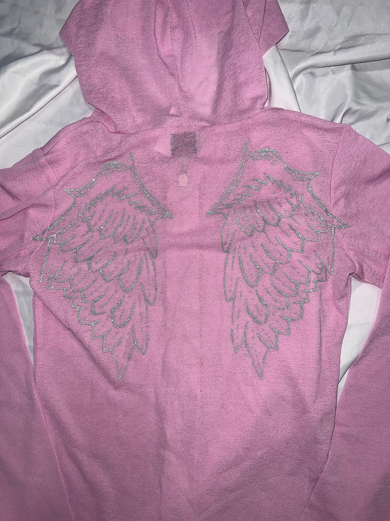 Angel Sheer Shirts Hoodie