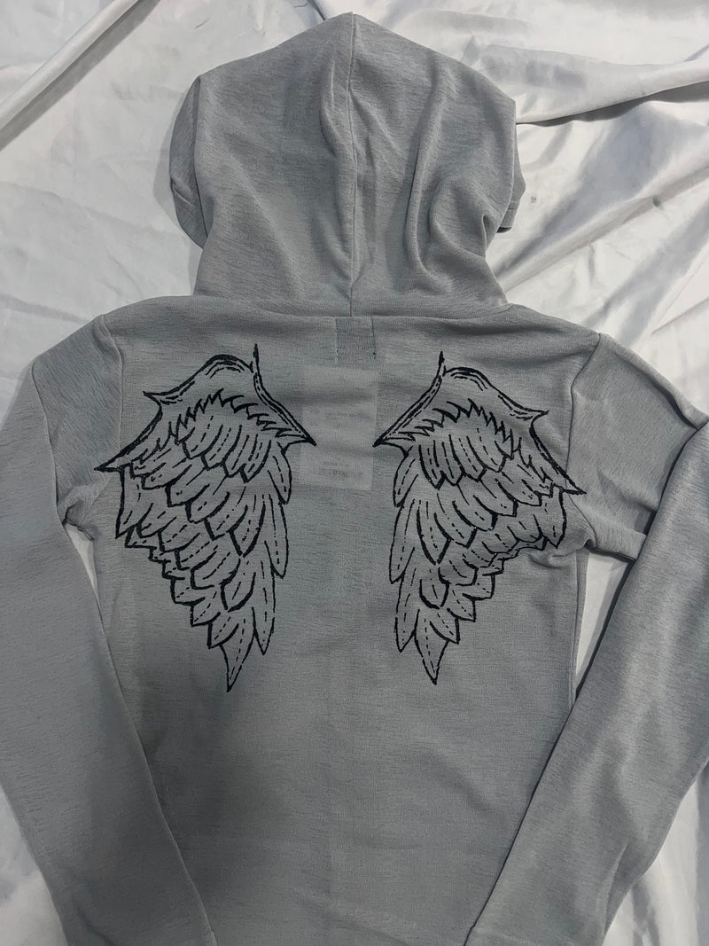 Angel Sheer Shirts Hoodie