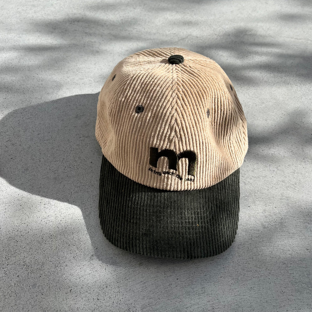 miook bicolor corduroy cap – YZ