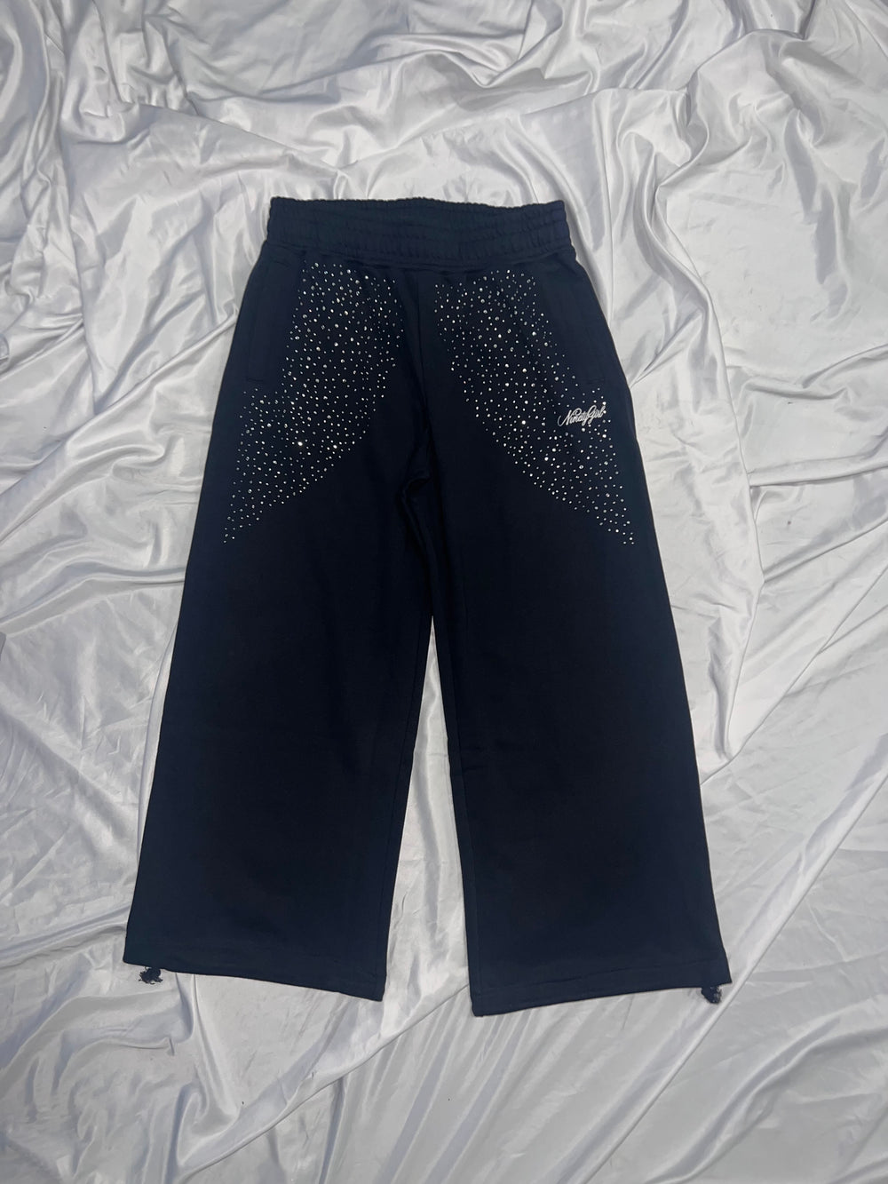 Rhinestone Sweat Pants – YZ