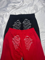 Rhinestone Sweat Pants