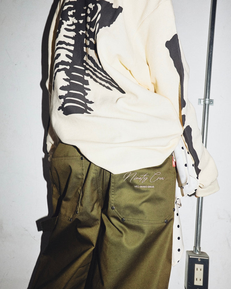 ダブルニーチノバルーンパンツ 