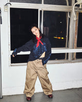 ダブルニーチノバルーンパンツ 