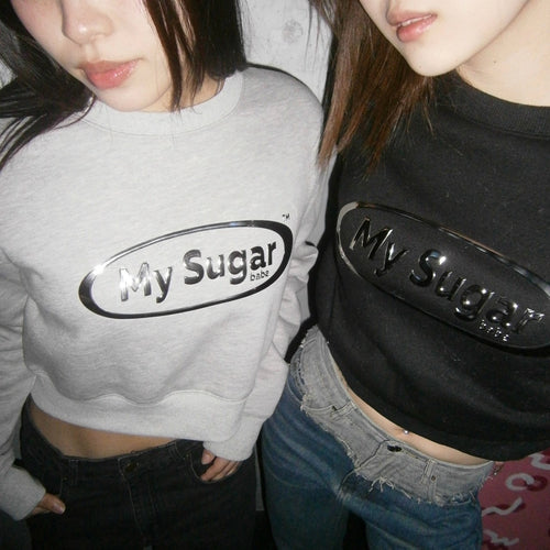 metal logo sweat