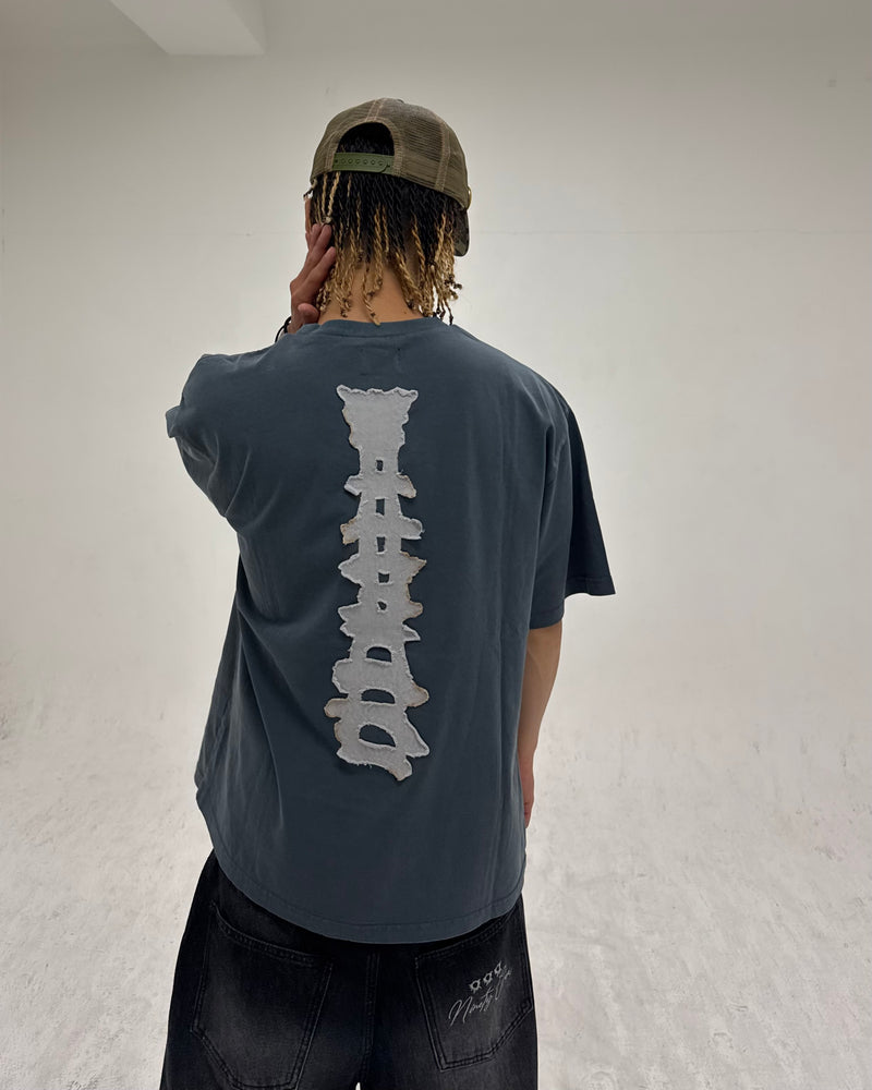 Burned Bone Patch Tee – YZ