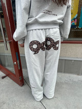 90 Logo Flower Sweat Pants