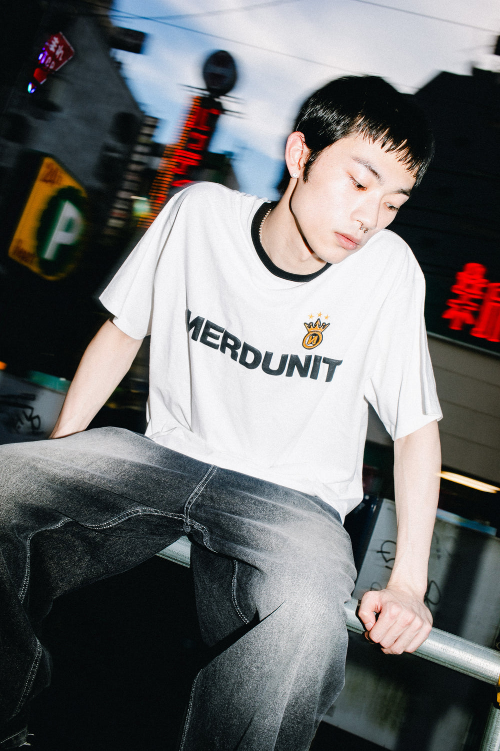 9090 × NERDUNIT Game Logo Tee – YZ